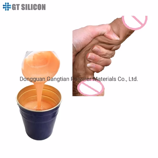 Caoutchouc de silicone platine de qualité médicale pour fabriquer un gode à pénis artificiel